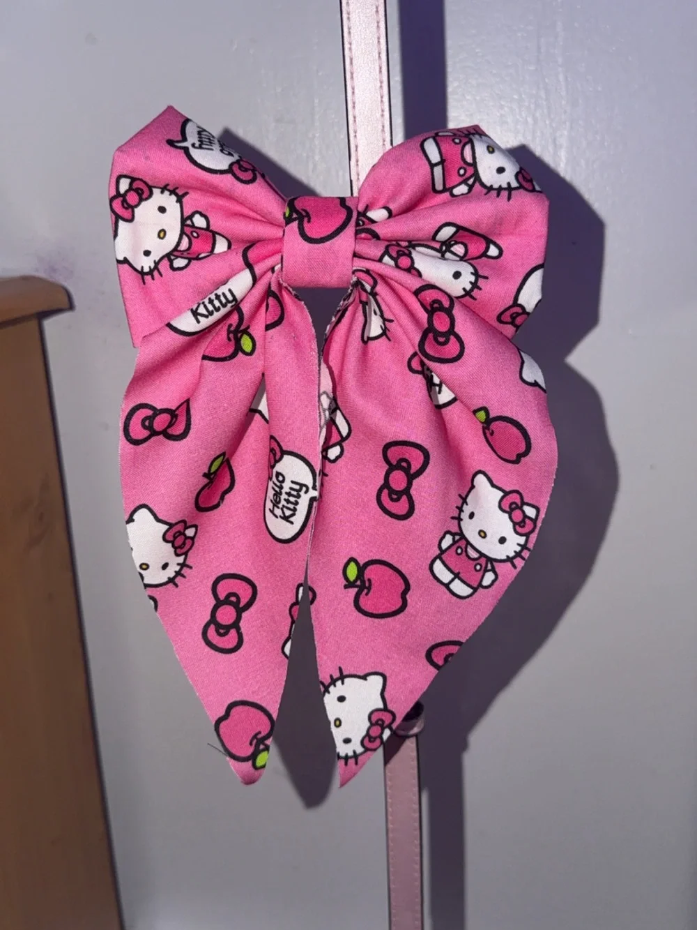 Hello Kitty Pink Bow Hair Clip